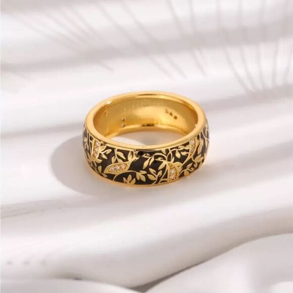 Free People Jewelry - Boho Floral Ring S958